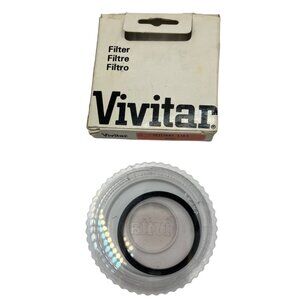 Vivitar Skylight (1A) Camera Lens Filter 52mm With Original Box 58h